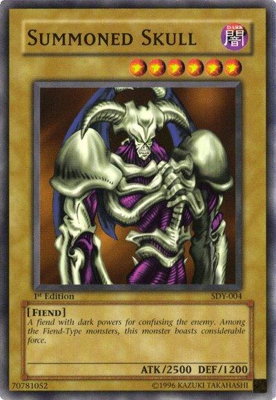 1st Edition, Common, Dark, Fiend, Normal Monster, Starter Deck: Yugi, Unlimited Summoned Skull [SDY-004] Common - Trading Card World