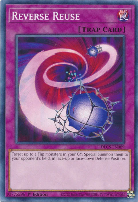 1st Edition, Common, Dragons of Legend: The Complete Series, Normal Trap, Trap Reverse Reuse [DLCS-EN089] Common - Trading Card World