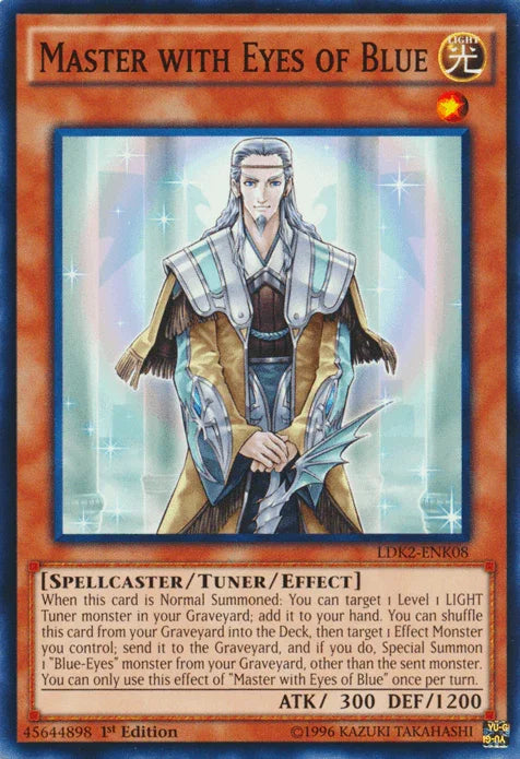 1st Edition, Common, Legendary Decks II, Light, Spellcaster, Tuner/Effect Monster, Unlimited Master with Eyes of Blue [LDK2-ENK08] Common - Trading Card World