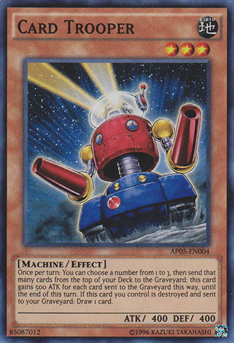 Astral Pack 5, Earth, Effect Monster, Machine, Super Rare, Unlimited Card Trooper [AP05-EN004] Super Rare - Trading Card World