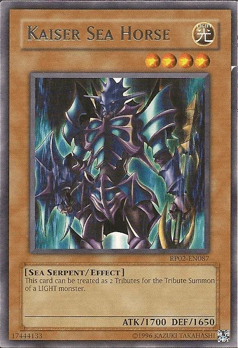 Effect Monster, Light, Rare, Retro Pack 2, Sea Serpent, Unlimited Kaiser Sea Horse [RP02-EN087] Rare - Trading Card World
