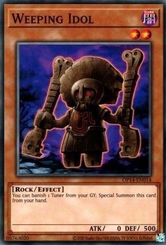 Common, Dark, Effect Monster, OTS Tournament Pack 14, Rock, Unlimited Weeping Idol [OP14-EN014] Common - Trading Card World