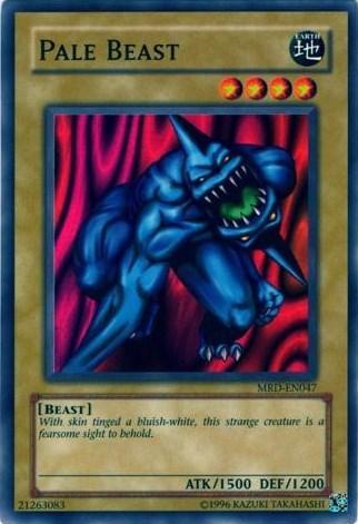 Beast, Common, Earth, Metal Raiders, Normal Monster, Unlimited Pale Beast [MRD-EN047] Common - Trading Card World