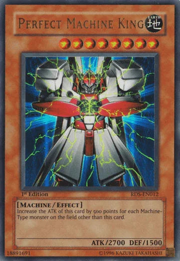 1st Edition, Earth, Effect Monster, Machine, Rise of Destiny, Ultra Rare, Unlimited Perfect Machine King [RDS-EN012] Ultra Rare - Trading Card World