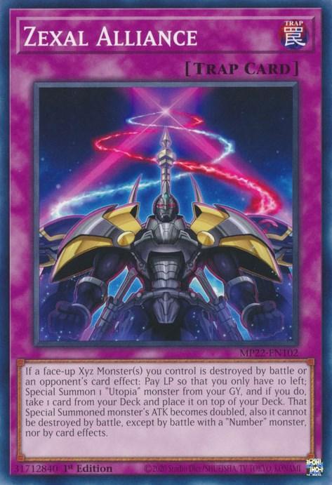 1st Edition, 2022 Tin of the Pharaoh's Gods, Common, Normal Trap, Trap Zexal Alliance [MP22-EN102] Common - Trading Card World