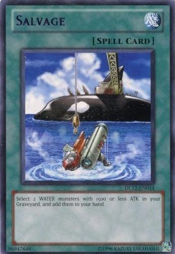 Duelist League Promo, Normal Spell, Rare, Spell, Unlimited Salvage (Purple) [DL12-EN014] Rare - Trading Card World