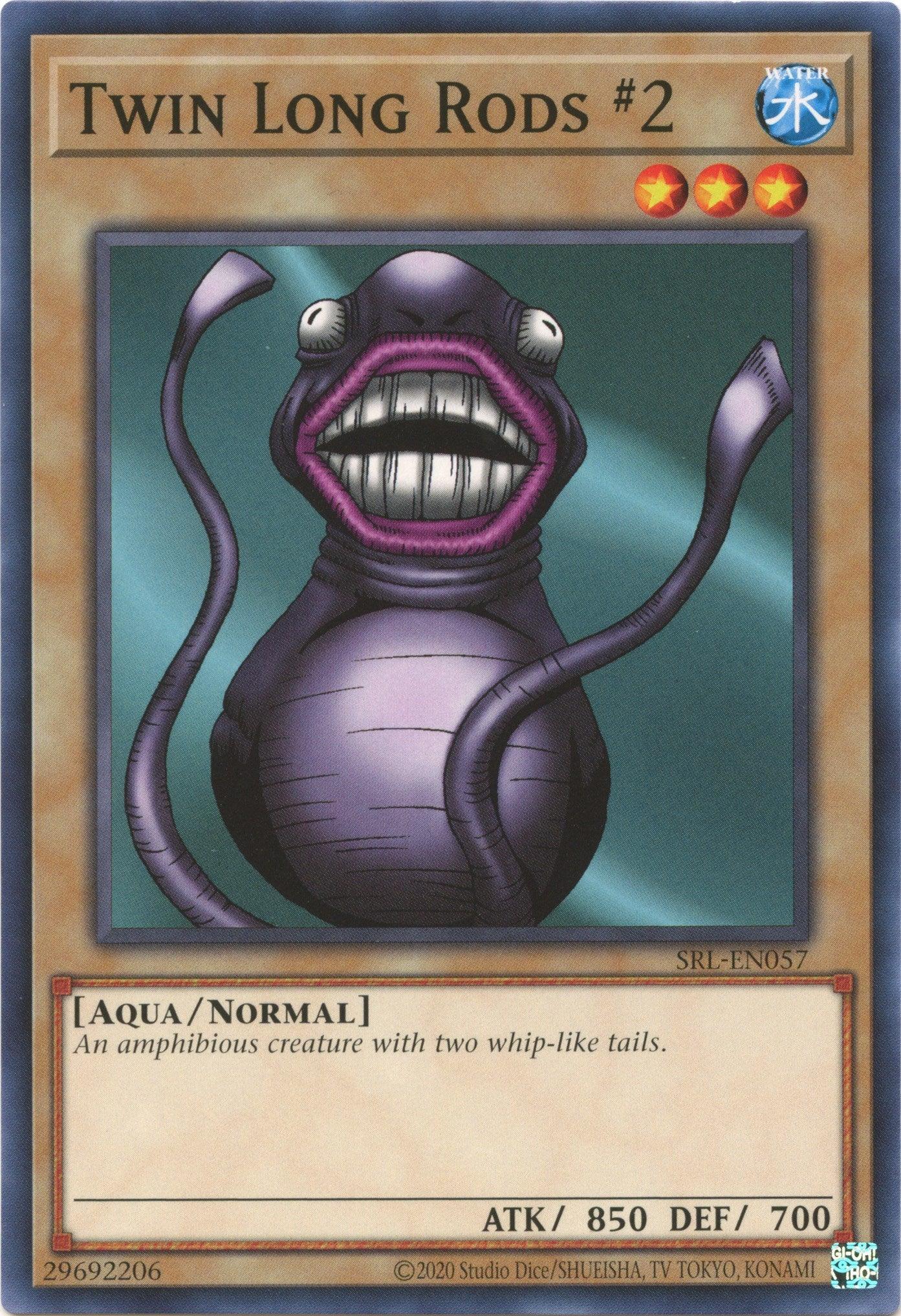 Aqua, Common, Normal Monster, Spell Ruler (25th Anniversary Edition), Unlimited, Water Twin Long Rods #2 (25th Anniversary) [SRL-EN057] Common - Trading Card World