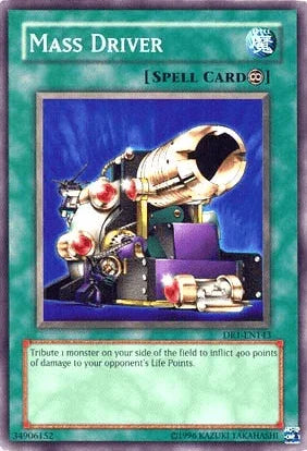Common, Continuous Spell, Dark Revelation Volume 1, Spell, Unlimited Mass Driver [DR1-EN143] Common - Trading Card World