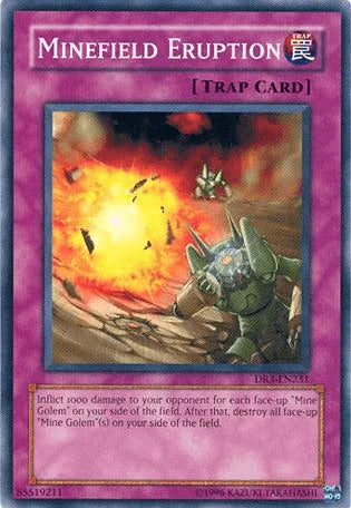 Common, Dark Revelation Volume 3, Normal Trap, Trap, Unlimited Minefield Eruption [DR3-EN231] Common - Trading Card World