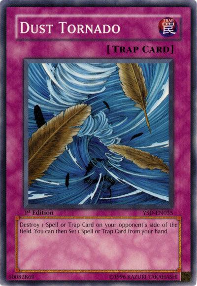 1st Edition, Common, Normal Trap, Starter Deck 2006, Trap, Unlimited Dust Tornado [YSD-EN035] Common - Trading Card World