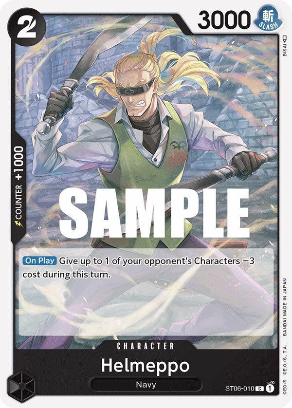 Character, Common, Navy, Starter Deck: Absolute Justice, Starter Decks Helmeppo [Starter Deck: Absolute Justice] - Trading Card World