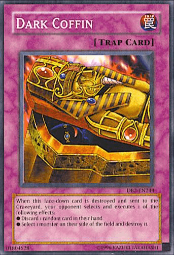 Common, Dark Beginning 2, Normal Trap, Trap, Unlimited Dark Coffin [DB2-EN244] Common - Trading Card World