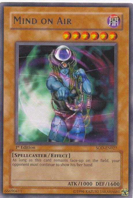 1st Edition, Dark, Effect Monster, Rare, Soul of the Duelist, Spellcaster, Unlimited Mind on Air [SOD-EN027] Rare - Trading Card World