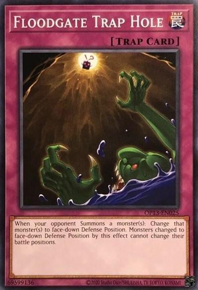 Common, Normal Trap, OTS Tournament Pack 13, Trap, Unlimited Floodgate Trap Hole [OP13-EN025] Common - Trading Card World