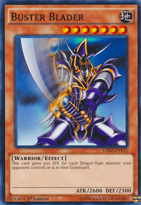 1st Edition, Common, Earth, Effect Monster, Legendary Decks II, Unlimited, Warrior Buster Blader [LDK2-ENY12] Common - Trading Card World