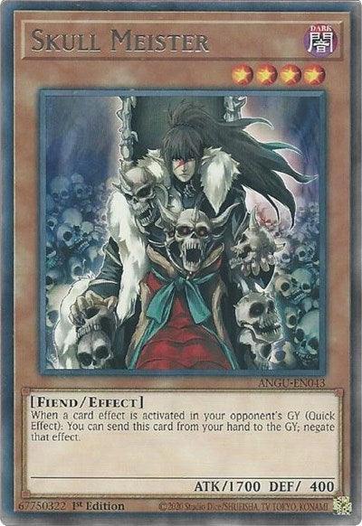 1st Edition, Ancient Guardians, Dark, Effect Monster, Fiend, Rare Skull Meister (Rare) [ANGU-EN043] Rare - Trading Card World