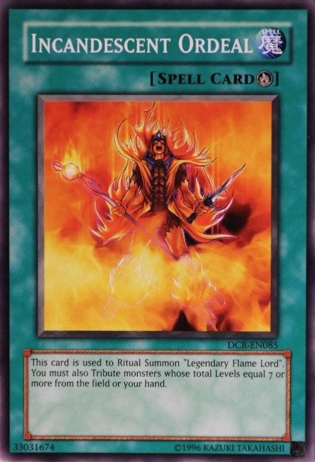 Common, Dark Crisis, Ritual Spell, Spell, Unlimited Incandescent Ordeal [DCR-EN085] Common - Trading Card World