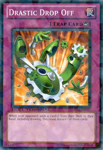Common, Counter Trap, Duel Terminal 6, Limited, Trap Drastic Drop Off [DT06-EN047] Common - Trading Card World
