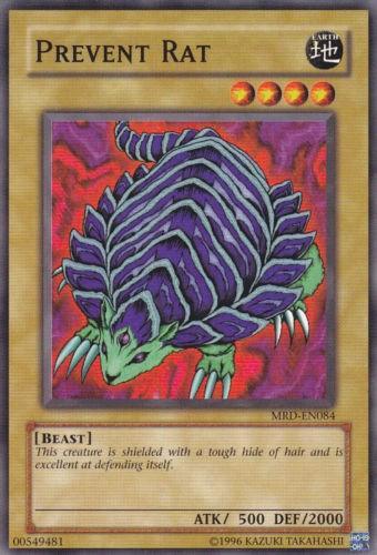 Beast, Common, Earth, Metal Raiders, Normal Monster, Unlimited Prevent Rat [MRD-EN084] Common - Trading Card World