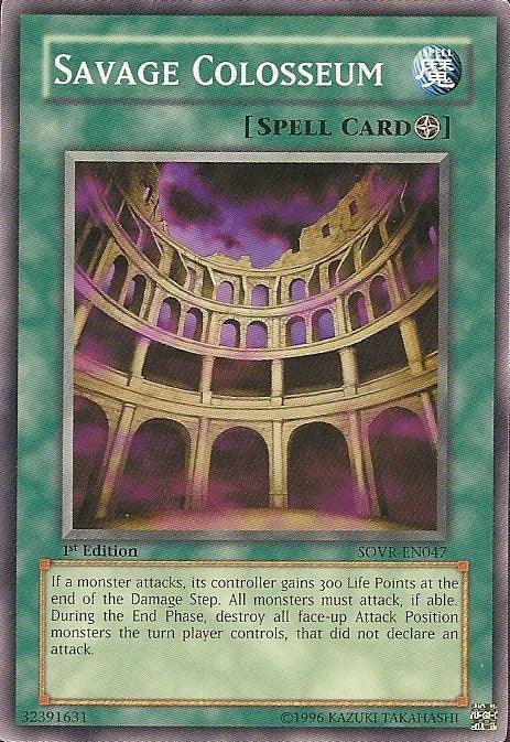 1st Edition, Common, Field Spell, Spell, Stardust Overdrive, Unlimited Savage Colosseum [SOVR-EN047] Common - Trading Card World