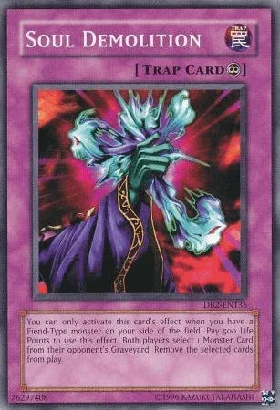 Common, Continuous Trap, Dark Beginning 2, Trap, Unlimited Soul Demolition [DB2-EN135] Common - Trading Card World