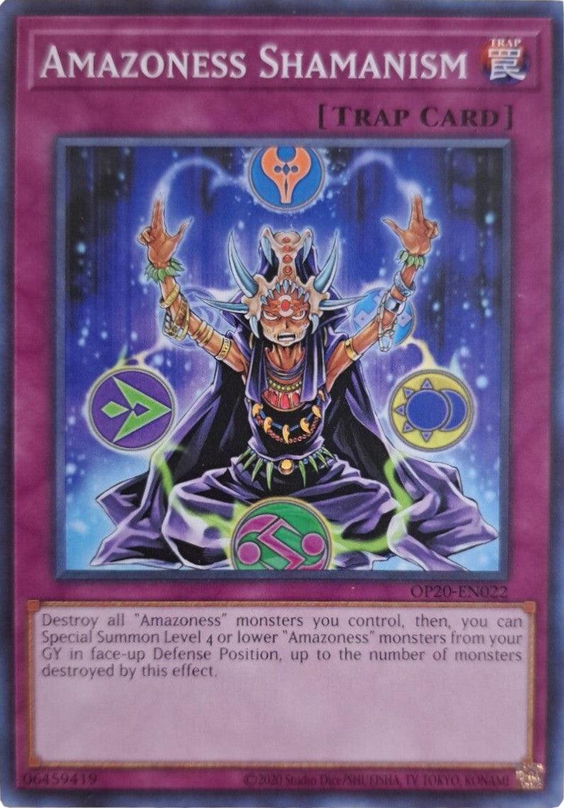 Common, Normal Trap, OTS Tournament Pack 20, Trap, Unlimited Amazoness Shamanism [OP20-EN022] Common - Trading Card World