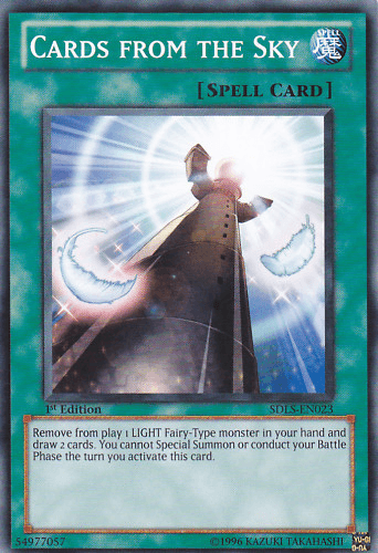 1st Edition, Common, Normal Spell, Spell, Structure Deck: Lost Sanctuary Cards from the Sky [SDLS-EN023] Common - Trading Card World