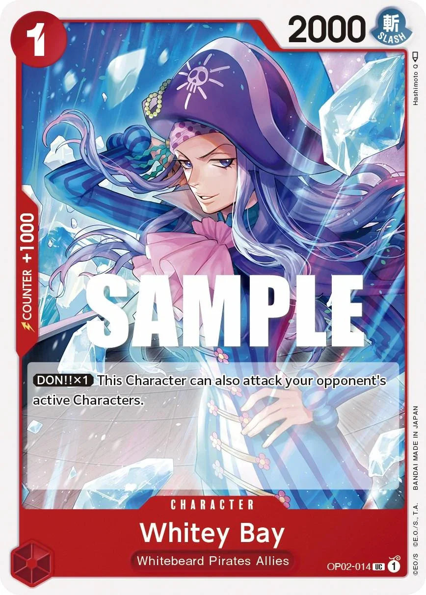 Character, Paramount War, Uncommon, Whitebeard Pirates Allies Whitey Bay [Paramount War] - Trading Card World