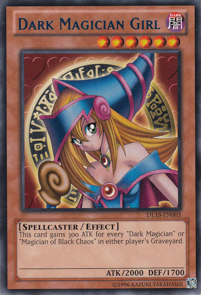 Dark, Duelist League Promo, Effect Monster, Rare, Spellcaster, Unlimited Dark Magician Girl (Blue) [DL18-EN003] Rare - Trading Card World