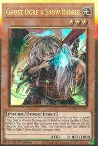 1st Edition, Gold Rare, Light, Maximum Gold, Psychic, Tuner/ Effect Monster Ghost Ogre & Snow Rabbit [MAGO-EN009] Gold Rare - Trading Card World