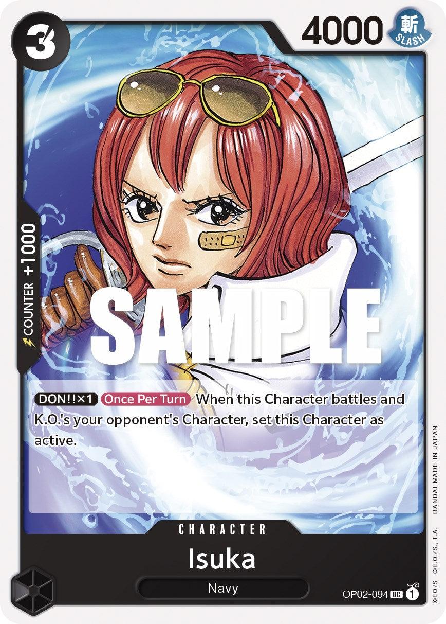 Character, Navy, Paramount War, Uncommon Isuka [Paramount War] - Trading Card World