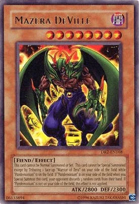 Dark, Dark Revelation Volume 2, Effect Monster, Fiend, Ultra Rare, Unlimited Mazera DeVille [DR2-EN168] Ultra Rare - Trading Card World