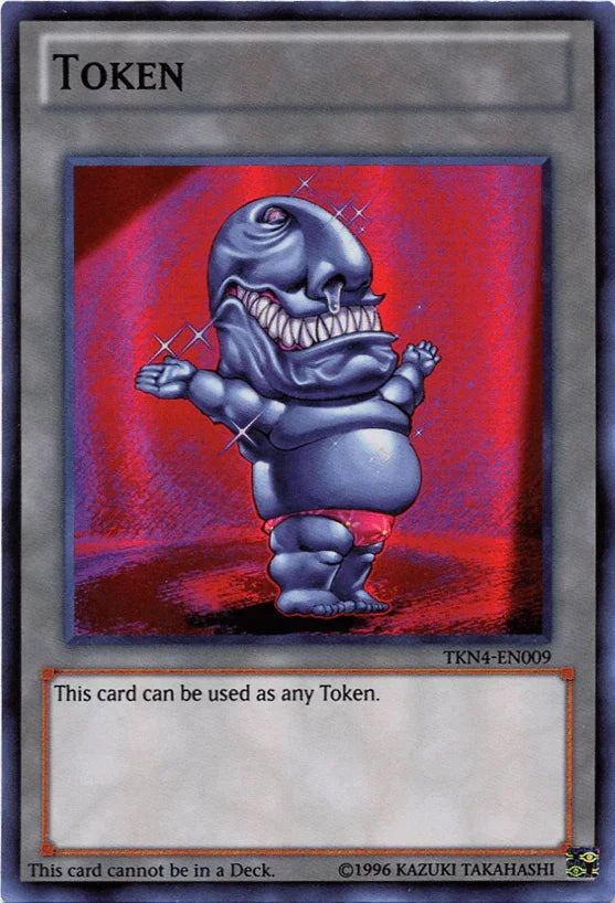 Super Rare, Token, Tokens, Unlimited Ojama Token (Black) [TKN4-EN009] Super Rare - Trading Card World