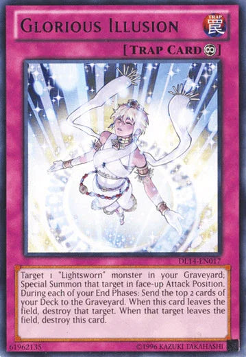 Continuous Trap, Duelist League Promo, Rare, Trap, Unlimited Glorious Illusion (Purple) [DL14-EN017] Rare - Trading Card World