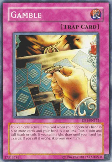 Common, Dark Beginning 1, Normal Trap, Trap, Unlimited Gamble [DB1-EN172] Common - Trading Card World