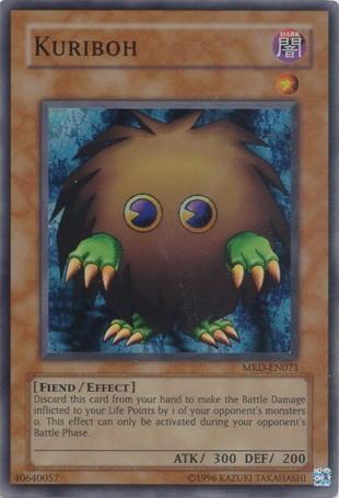 Dark, Effect Monster, Fiend, Metal Raiders, Super Rare, Unlimited Kuriboh [MRD-EN071] Super Rare - Trading Card World