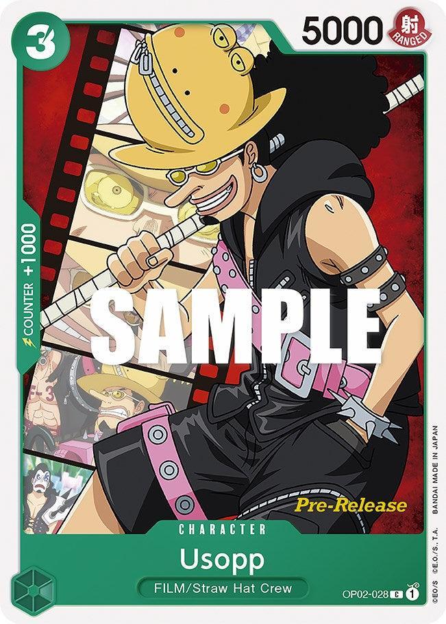 Character, Common, Paramount War, Paramount War Pre-Release Cards, Straw Hat Crew Usopp [Paramount War Pre-Release Cards] - Trading Card World