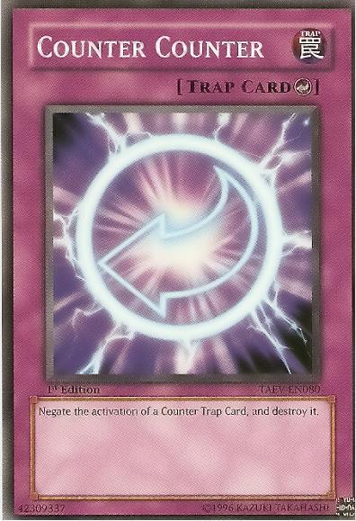 1st Edition, Common, Counter Trap, Tactical Evolution, Trap, Unlimited Counter Counter [TAEV-EN080] Common - Trading Card World
