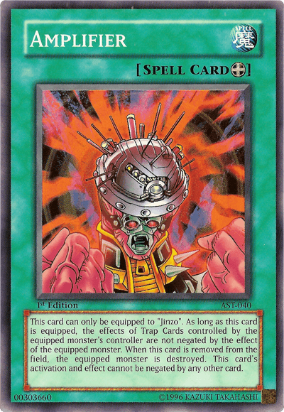 1st Edition, Ancient Sanctuary, Equip Spell, Spell, Super Rare, Unlimited Amplifier [AST-040] Super Rare - Trading Card World