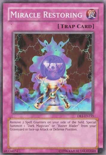 Common, Dark Revelation Volume 1, Normal Trap, Trap, Unlimited Miracle Restoring [DR1-EN155] Common - Trading Card World