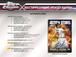2023 Topps Chrome Update Series Baseball Jumbo Hobby Box (8 BOX CASE)