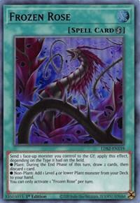 1st Edition, Legendary Duelists: Season 2, Quick-Play Spell, Spell, Ultra Rare Frozen Rose (Blue) [LDS2-EN119] Ultra Rare - Trading Card World