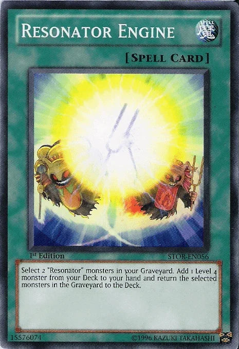 1st Edition, Common, Normal Spell, Spell, Storm of Ragnarok, Unlimited Resonator Engine [STOR-EN056] Common - Trading Card World