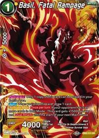 Alien/Trio De Dangers/Universe 9, Basil, Battle, Battle Evolution Booster, DB2-111, Normal, Super Rare, Universe Survival Saga, Yellow Basil, Fatal Rampage (Reprint) (DB2-111) [Battle Evolution Booster] - Trading Card World