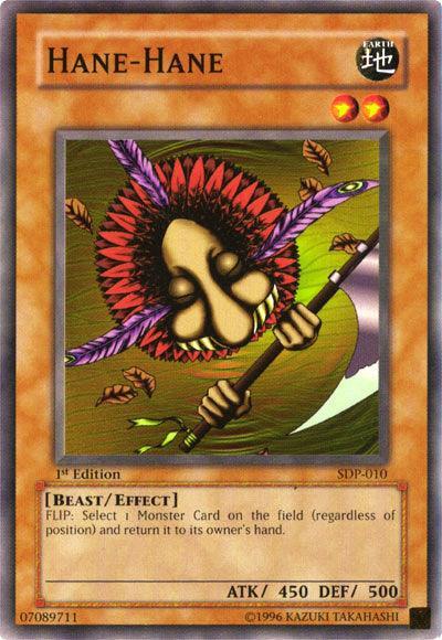 1st Edition, Beast, Common, Earth, Effect Monster, Starter Deck: Pegasus, Unlimited Hane-Hane [SDP-010] Common - Trading Card World
