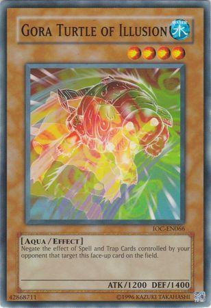 Aqua, Common, Effect Monster, Invasion of Chaos, Unlimited, Water Gora Turtle of Illusion [IOC-EN066] Common - Trading Card World