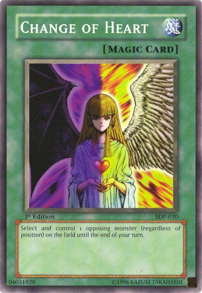 1st Edition, Common, Normal Spell, Spell, Starter Deck: Pegasus, Unlimited Change of Heart [SDP-030] Common - Trading Card World