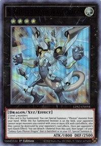 1st Edition, Dragon, Legendary Duelists: Season 2, Light, Ultra Rare, Xyz/Effect Monster Starliege Photon Blast Dragon (Purple) [LDS2-EN054] Ultra Rare - Trading Card World