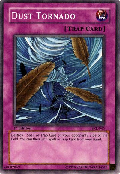1st Edition, Common, Normal Trap, Starter Deck: Kaiba Evolution, Trap, Unlimited Dust Tornado [SKE-045] Common - Trading Card World
