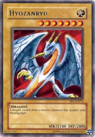 Dragon, Light, Normal Monster, Rare, Spell Ruler, Unlimited Hyozanryu [SRL-EN075] Rare - Trading Card World
